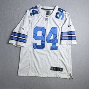 NIKE NFL Demarcus Ware White Blue Small Dallas Cowboys Jersey On Field #94